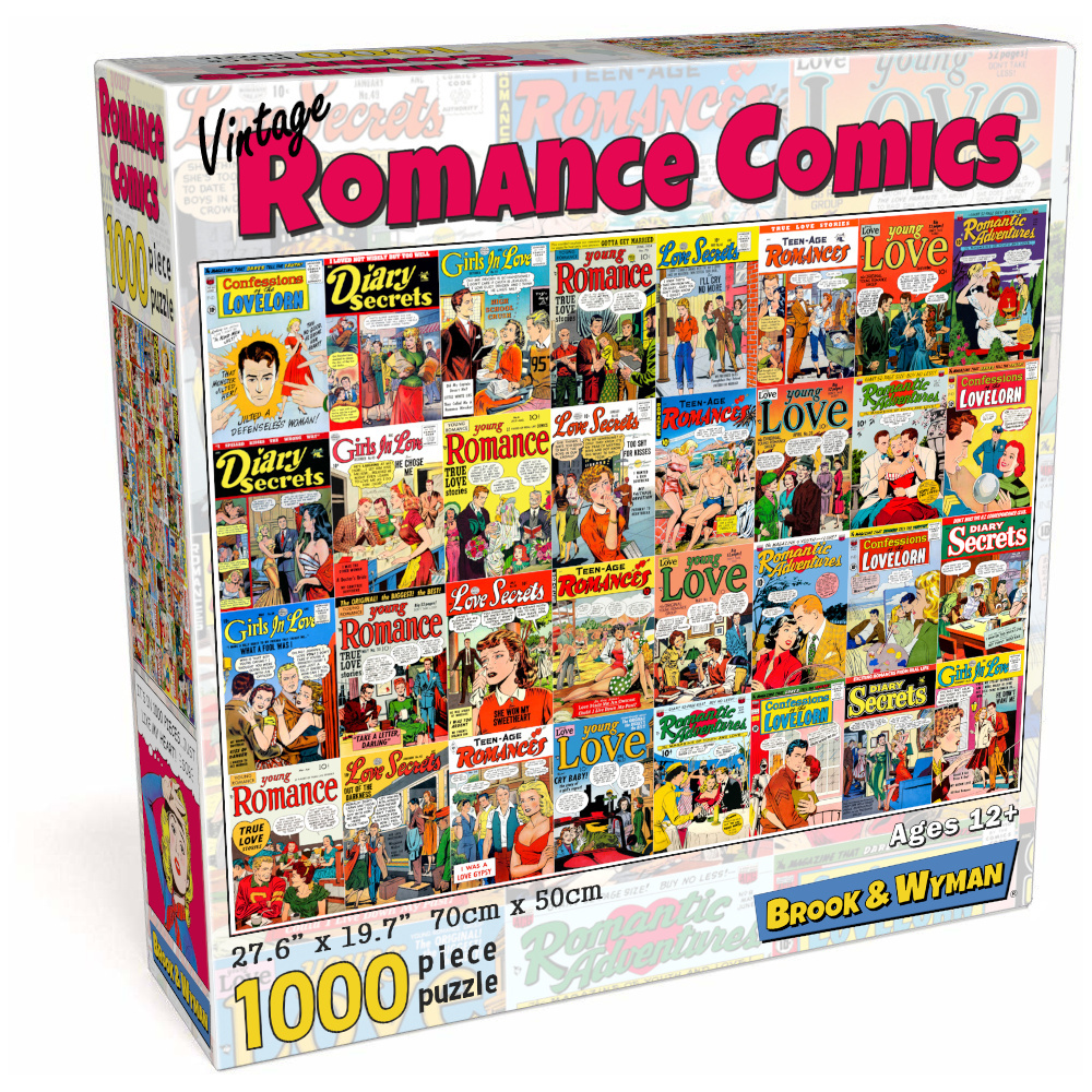 Romance Comic Books Puzzle