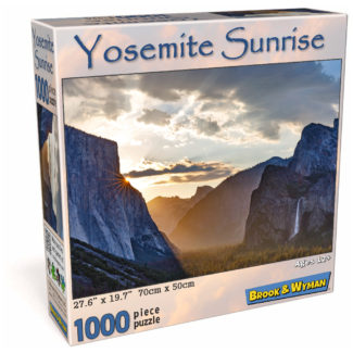Yosemite Sunrise 1000 Piece Jigsaw Puzzle Box
