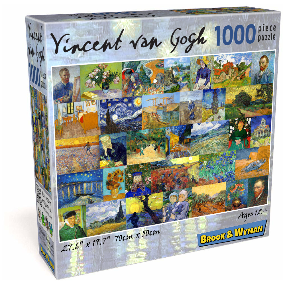 VIncent van Gogh 1000 Piece Jigsaw Puzzle Box