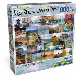 Claude Monet 1000 Piece Jigsaw Puzzle Box