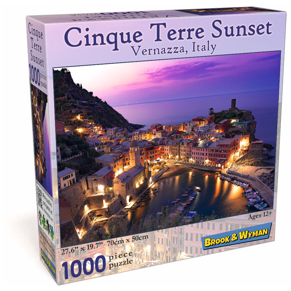 Cinque Terre 1000 Piece Jigsaw Puzzle