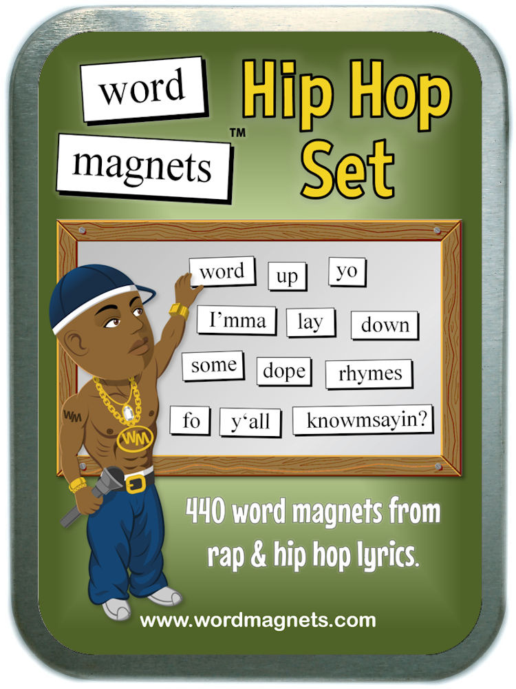 Word Magnets Hip Hop Set