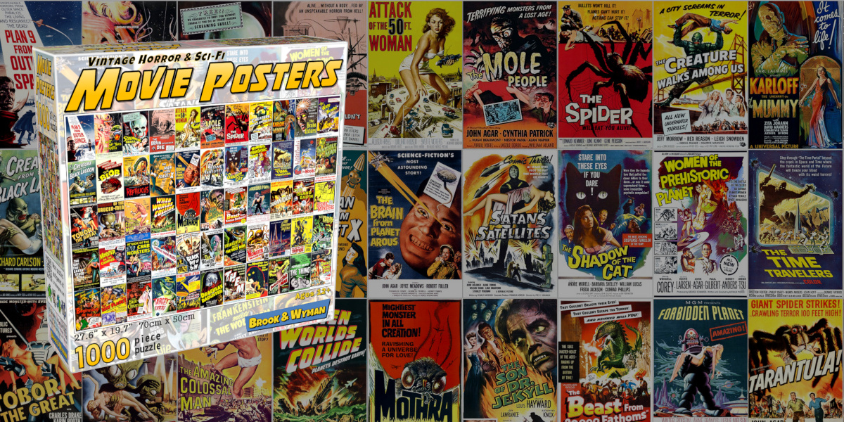 Adult Fiction 1000 Piece Jigsaw Puzzle