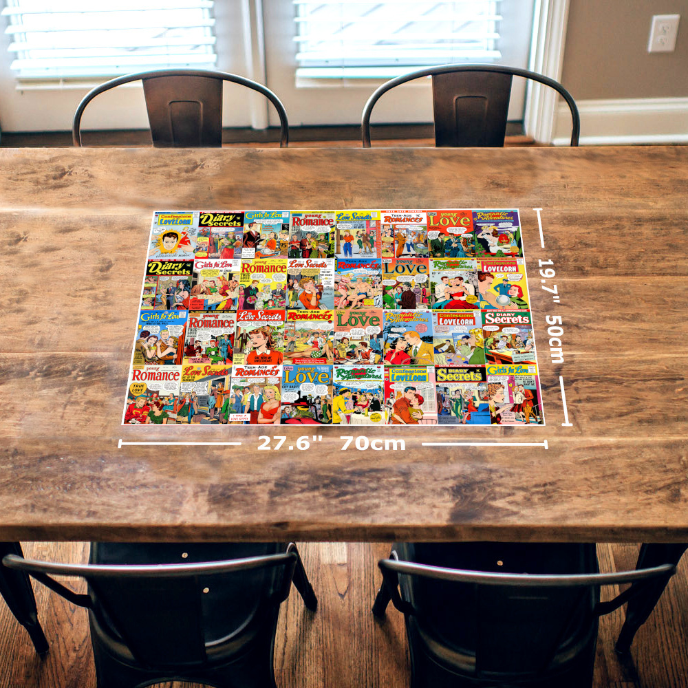 Romance Comic Books Puzzle